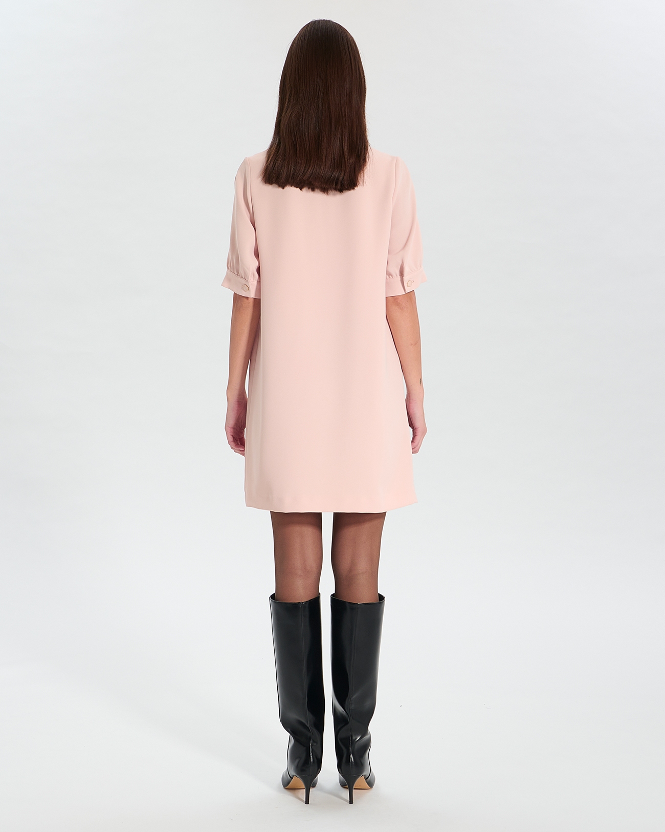 Rhealane dress Nude straight dress ZAPA