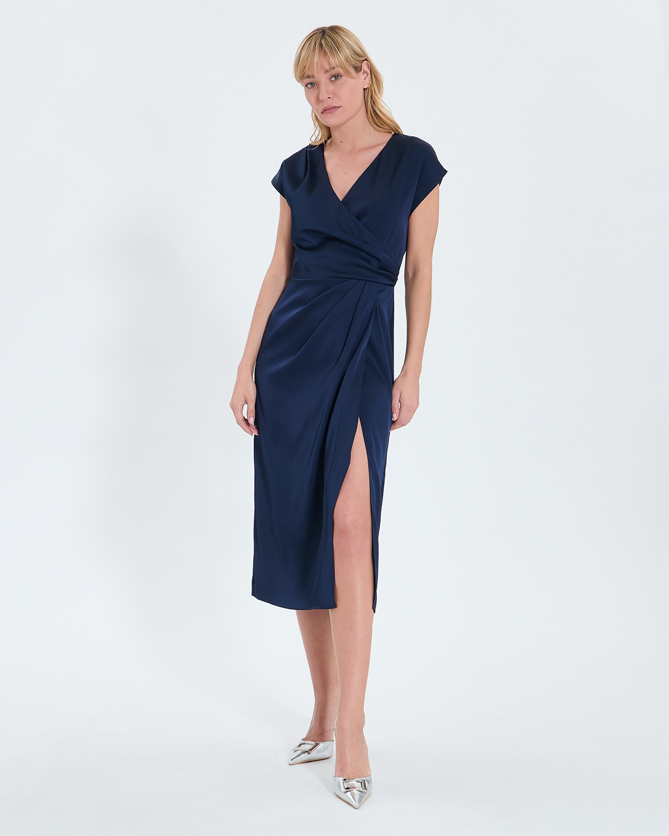 Dress Rank Night satin dress ZAPA