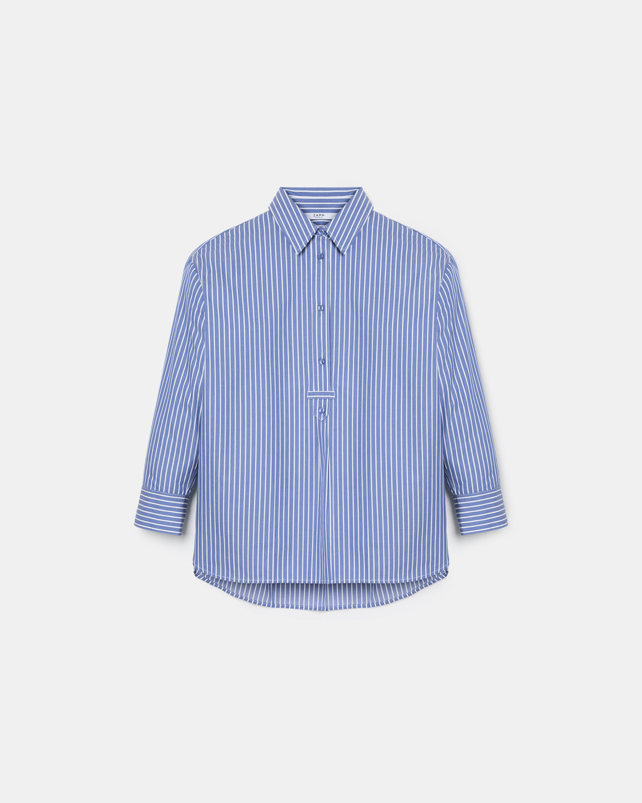 Casblanca skirt Striped oversized shirt ZAPA