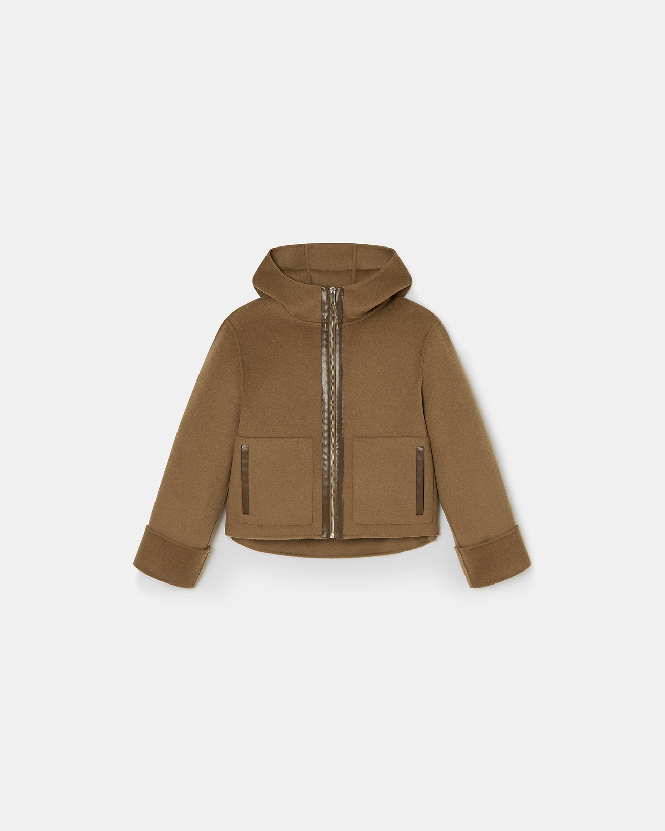 Marjy coat Short camel coat ZAPA