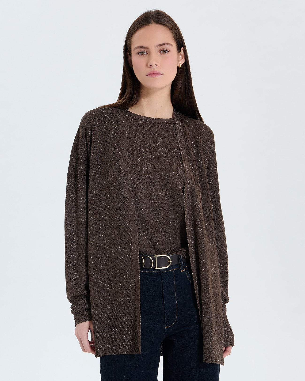 Gypsine Vest Pull taupe ZAPA