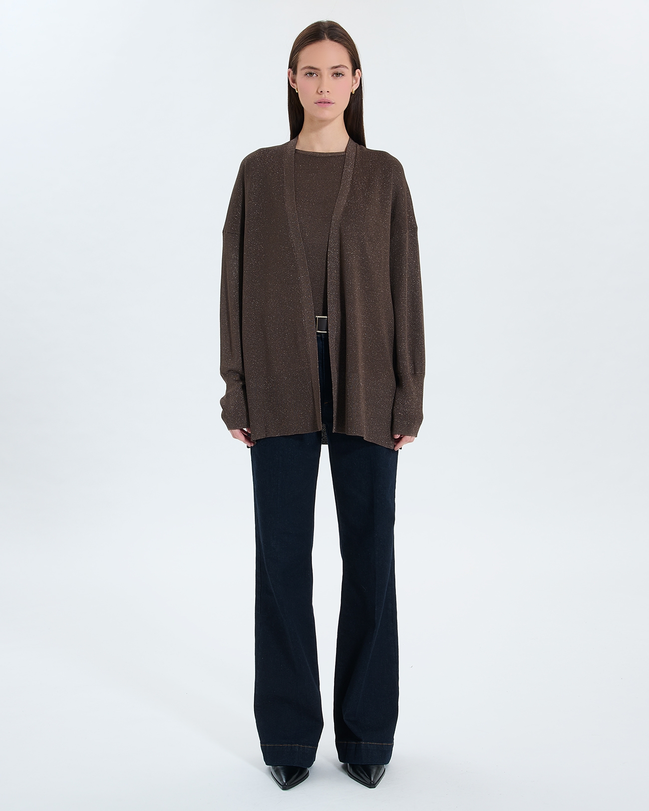 Gypsine Vest Pull taupe ZAPA