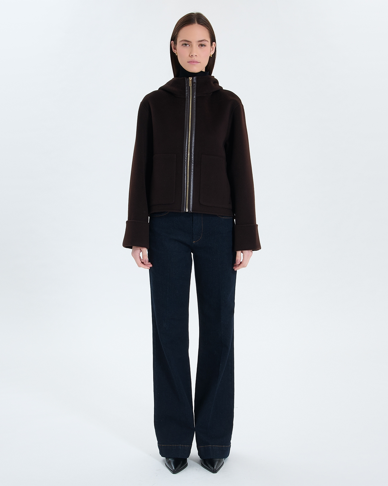 Marjy Coat Marjy Coat Chocolate ZAPA