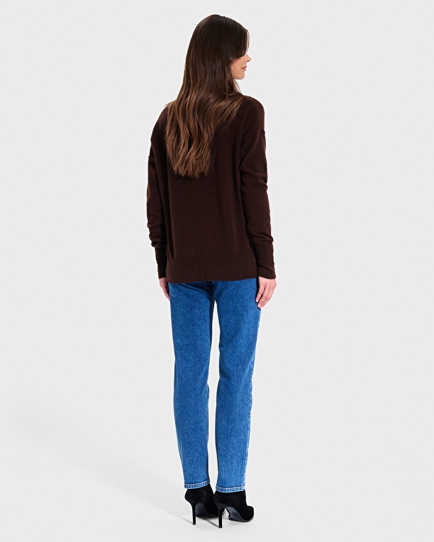 Pucci Sweater Pucci chocolate cashmere sweater ZAPA