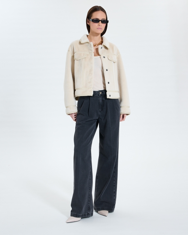 Monge jacket Short ecru jacket ZAPA