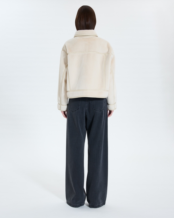 Monge jacket Short ecru jacket ZAPA