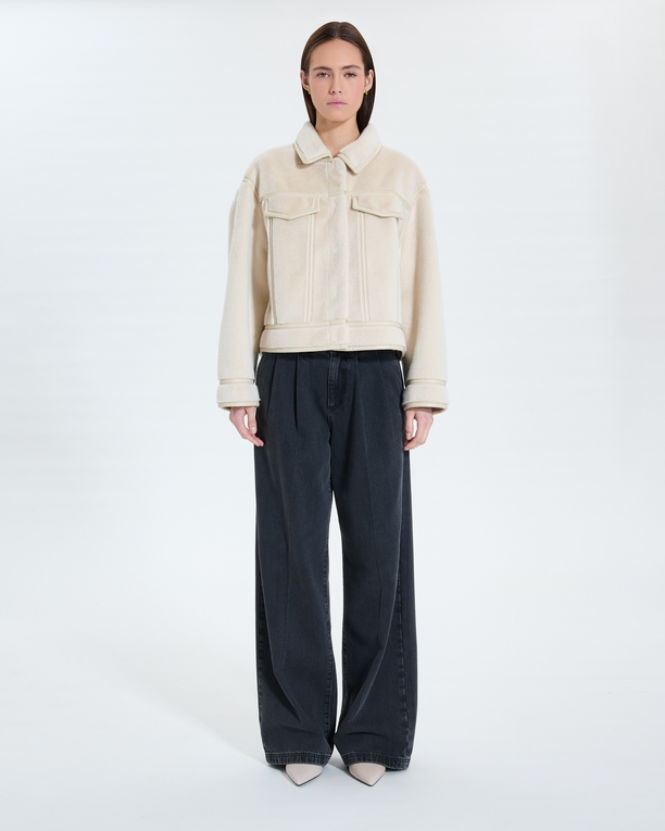Monge jacket Short ecru jacket ZAPA