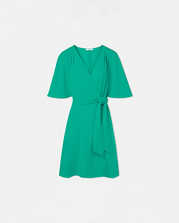 Russel dress Emerald wrap dress ZAPA