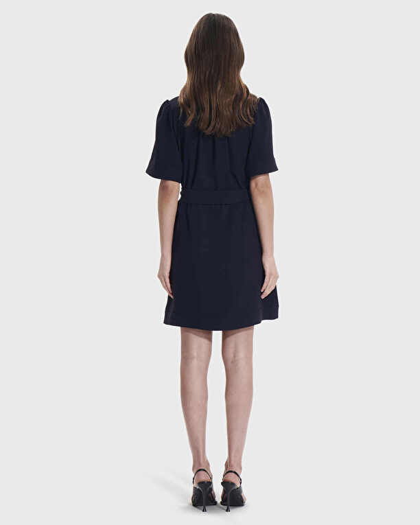 Retie dress Night-time fitted straight dress ZAPA