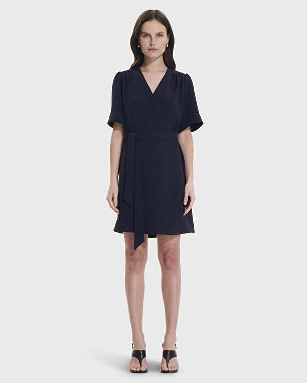 Retie dress Night-time fitted straight dress ZAPA