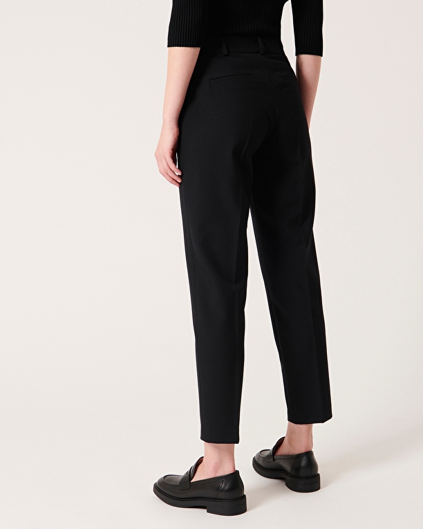 Paul pants Black fitted pants ZAPA