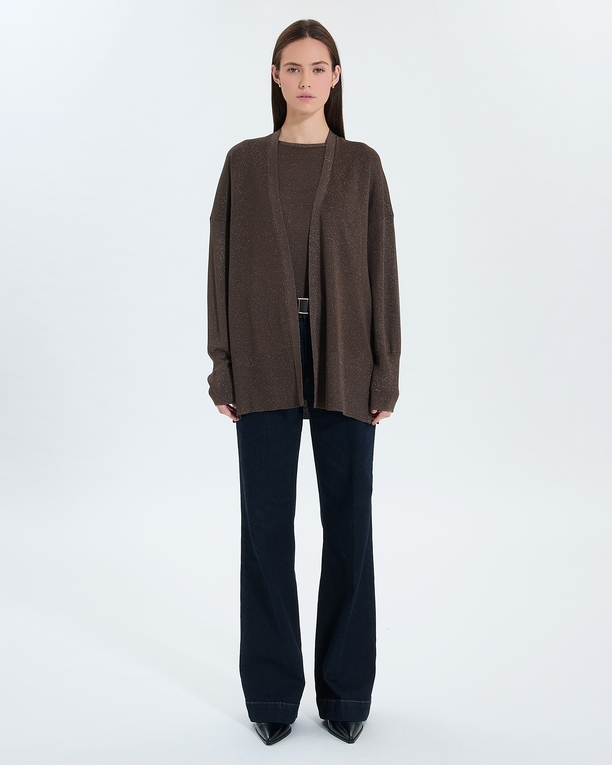 Gypsine Vest Pull taupe ZAPA