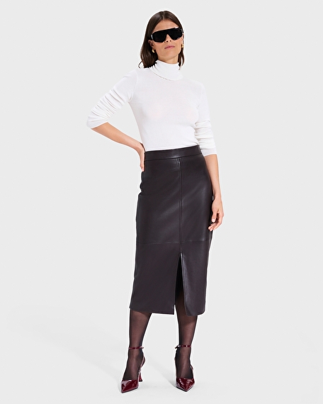 Norvind sweater ecru thin turtleneck sweater zapa
