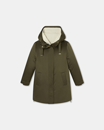 Pemafur parka Leg mi-longue parka ZAPA