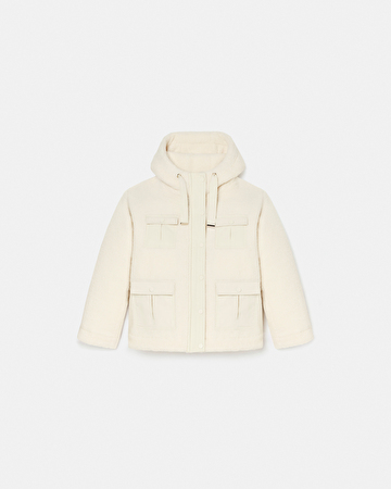 Poggy Parka Ecru Saharan-style parka ZAPA