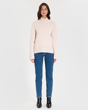 Nagara sweater Loose-fitting ecru sweater ZAPA