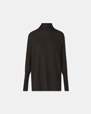 Pruna sweater Chocolate turtleneck sweater ZAPA