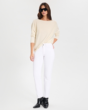 Penseeboat sweater Gold boat-neck sweater ZAPA