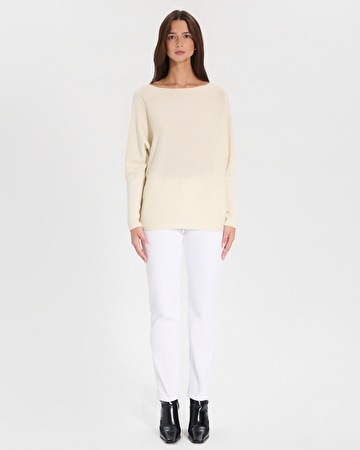 Penseeboat sweater Gold boat-neck sweater ZAPA