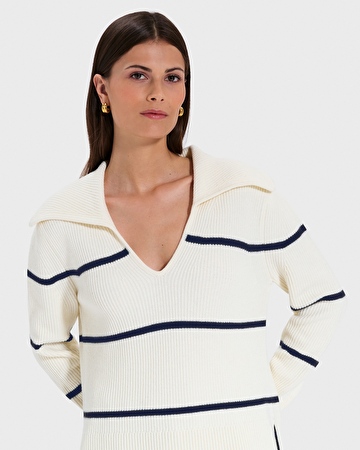 Nalanda Sweater Sailor Loose Sweater ZAPA
