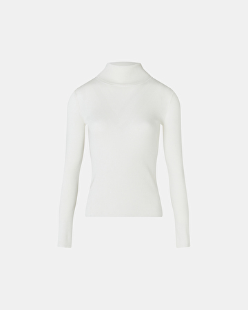 Norvind Sweater Ecru Thin Turtleneck Sweater ZAPA