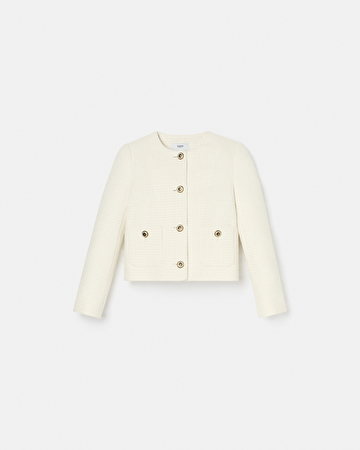 Valse Jacket Ecru tweed jacket ZAPA
