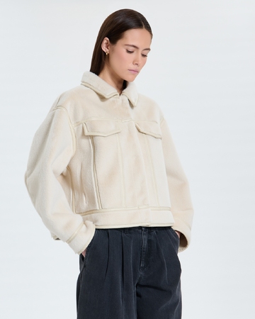 Monge jacket Short ecru jacket ZAPA