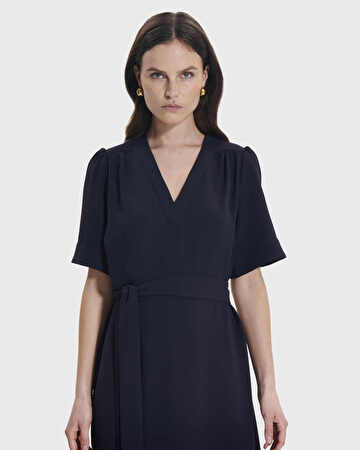 Retie dress Night-time fitted straight dress ZAPA