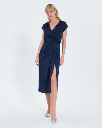 Dress Rank Night satin dress ZAPA
