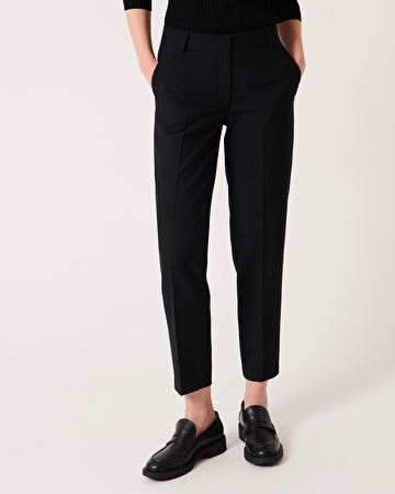 Paul pants Black fitted pants ZAPA