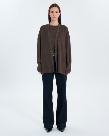 Gypsine Vest Pull taupe ZAPA