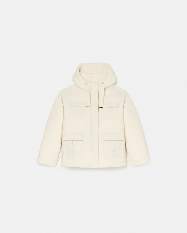 Poggy Parka Ecru Saharan-style parka ZAPA