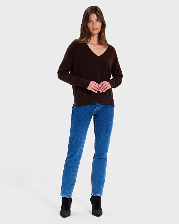 Pucci Sweater Pucci chocolate cashmere sweater ZAPA