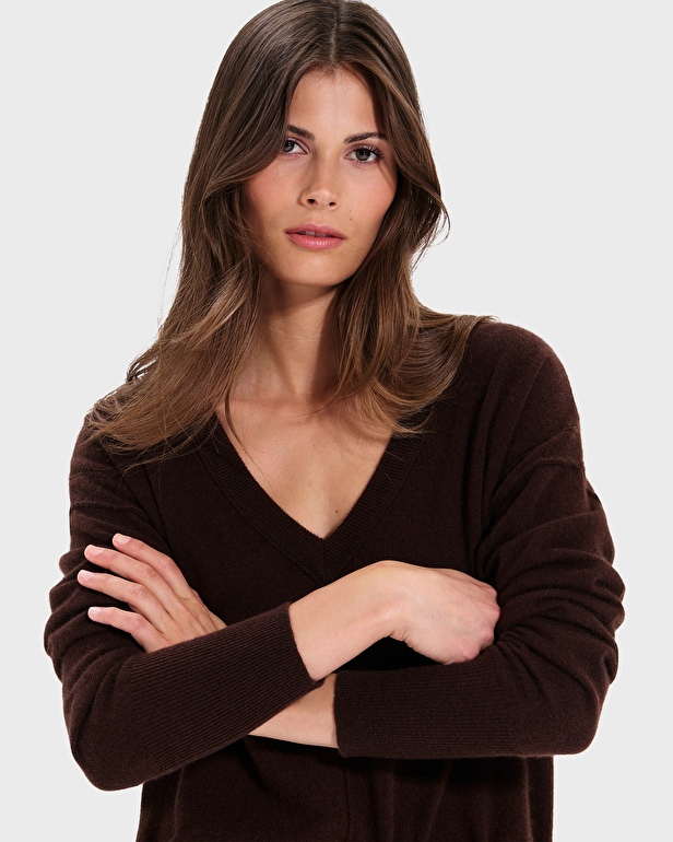 Pucci Sweater Pucci chocolate cashmere sweater ZAPA
