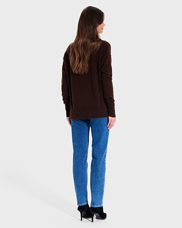 Pucci Sweater Pucci chocolate cashmere sweater ZAPA