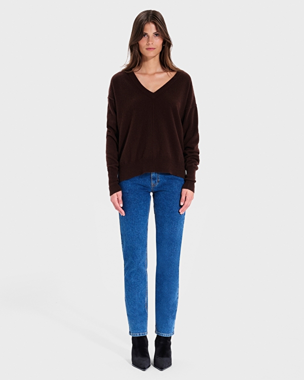Pucci Sweater Pucci chocolate cashmere sweater ZAPA