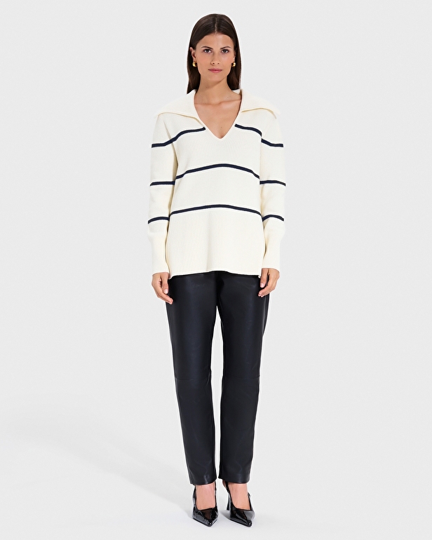Nalanda Sweater Sailor Loose Sweater ZAPA