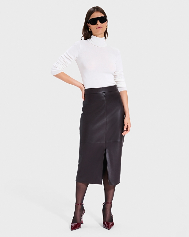 Norvind Sweater Ecru Thin Turtleneck Sweater ZAPA