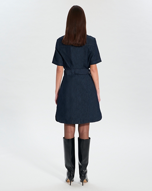 Rosio dress Short denim dress ZAPA