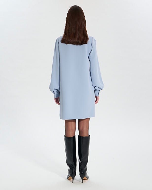 Rheala dress Sky blue straight dress ZAPA