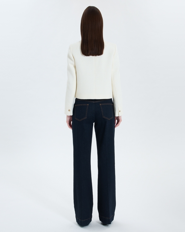Valse Jacket Ecru tweed jacket ZAPA