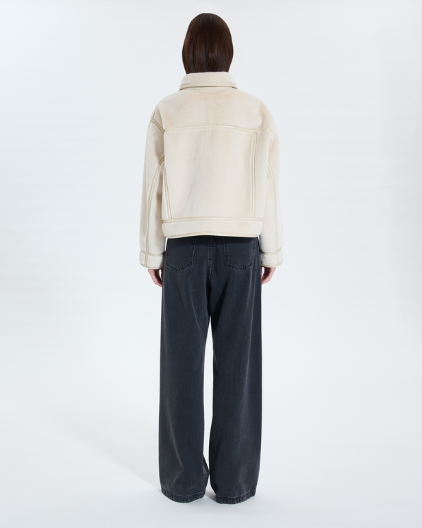 Monge jacket Short ecru jacket ZAPA