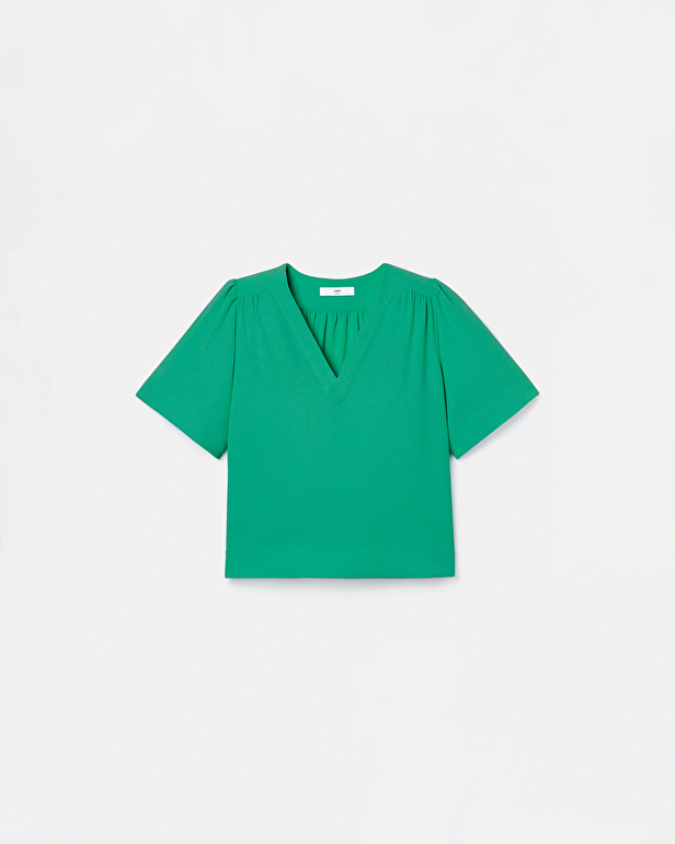 Top Tahiel Emerald fluid top ZAPA