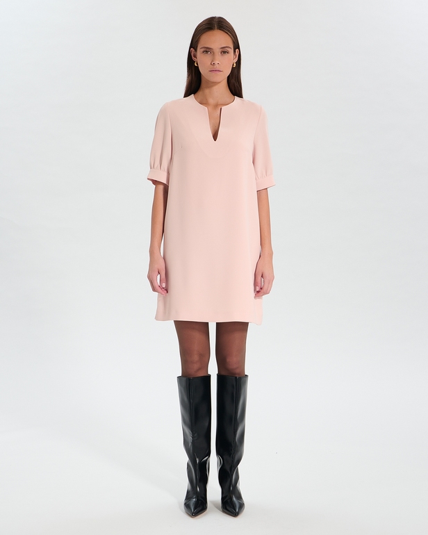 Rhealane dress Nude straight dress ZAPA
