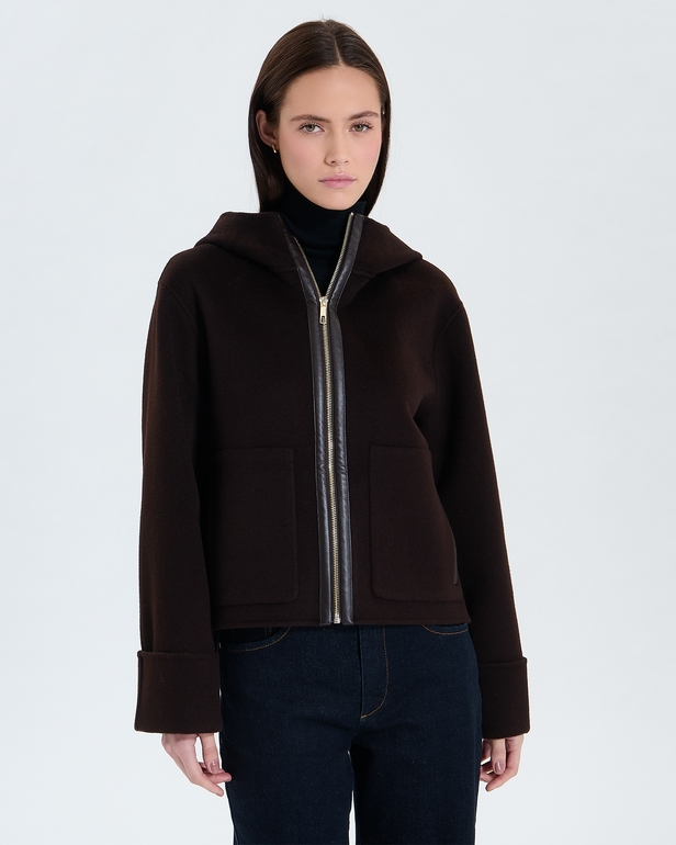 Marjy Coat Marjy Coat Chocolate ZAPA