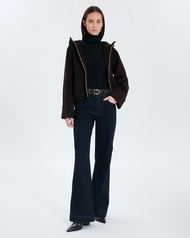 Marjy Coat Marjy Coat Chocolate ZAPA