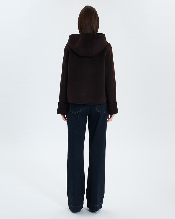Marjy Coat Marjy Coat Chocolate ZAPA