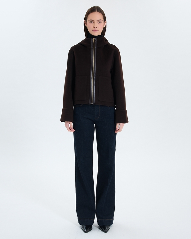 Marjy Coat Marjy Coat Chocolate ZAPA