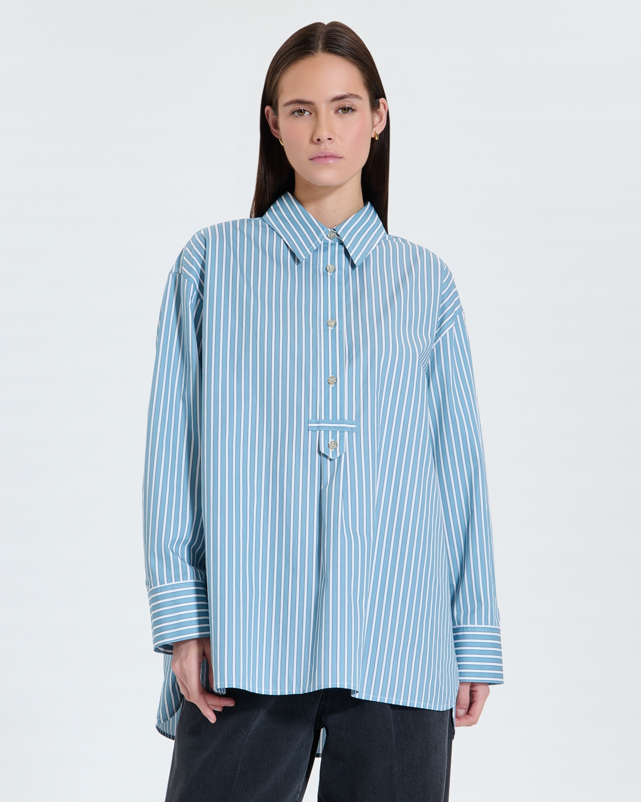 Casablanca shirt Oversized striped shirt ZAPA