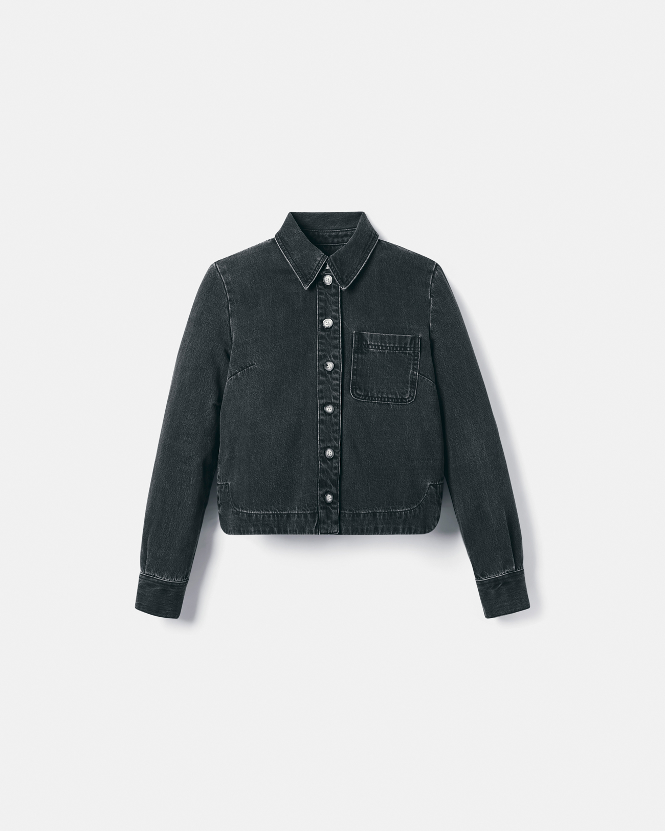 Coline shirt Black denim shirt ZAPA